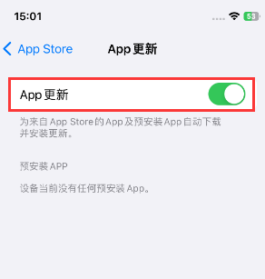 阳城苹果15维修中心如何让iPhone15APP自动更新 阳城苹果15维修中心如何让iPhone15APP自动更新